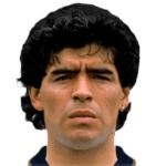 Diego Maradona 1986 portrait